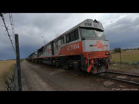 7MB9 Passing By Newport With 3 SCT Class Locomotives 24/4/21
