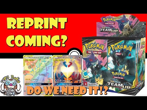 Team Up is Getting a Reprint! Avilability Up, Prices Down! (Pokémon TCG News)