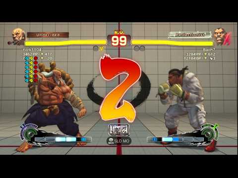 USFIV~ Balrog (Baoh7) vs.  Gouken (York1104) HD