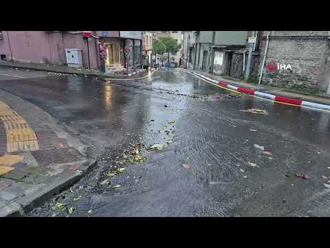 Bartın'da şiddetli fırtına ve yağış etkili oluyor 23.09.2026
