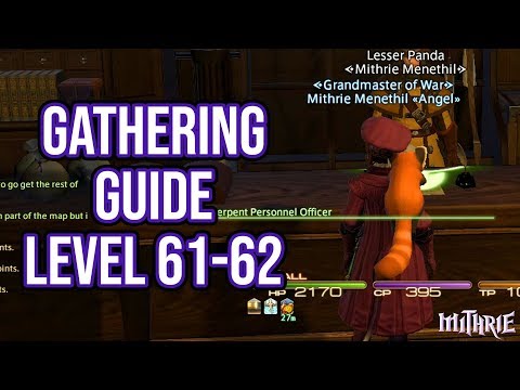 FFXIV 4.0 1068 Gathering Guide Level 61 to 62