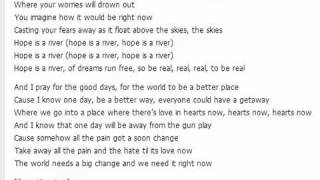 Hope is a River - Sean Kingston LYRICS feat BoB