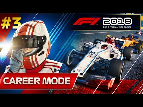 F1 2018 Career Mode Part 3: I'M ALSO A TYRE SAVING GOD