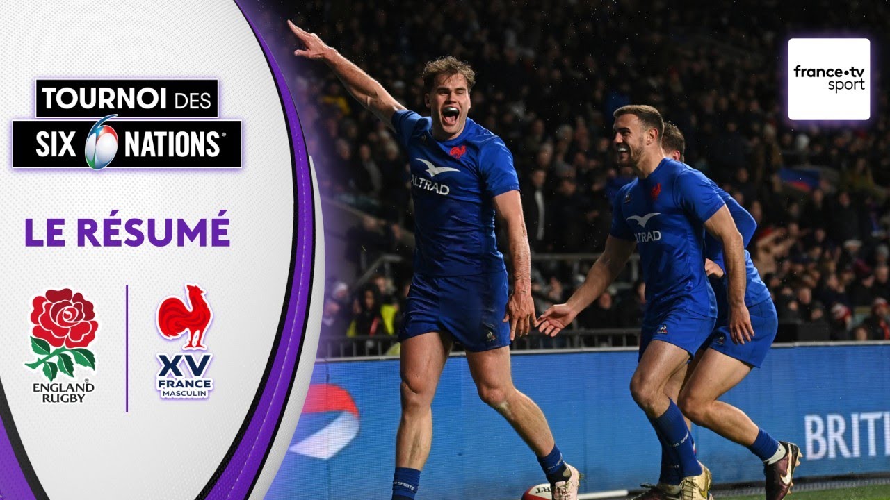 Six Nations 2023 : Le résumé d'Angleterre vs France