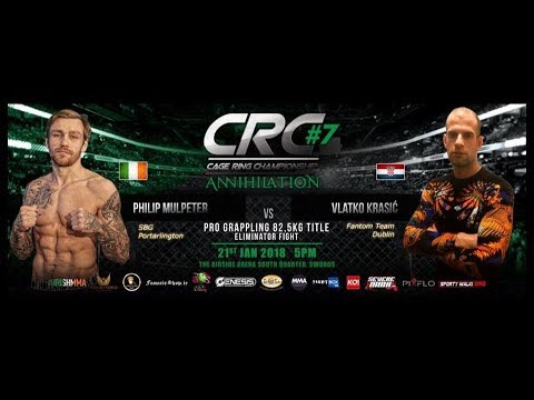 CRC 7  Pro Grappling 82kg Philip Mulpeter (SBG Portarlington) Vs Vlatko Krasić (Fantom Team)