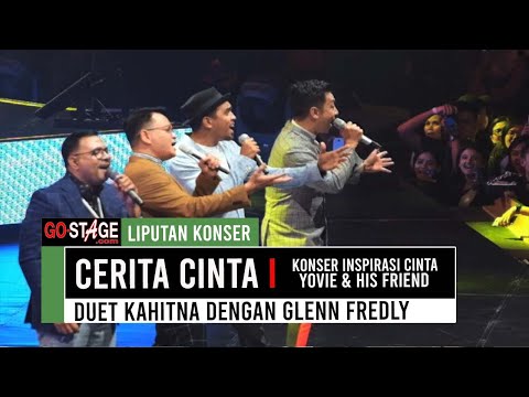 KENANGAN KAHITNA DUET GLENN FREDLY "CERITA CINTA" DI KONSER INSPIRASI CINTA