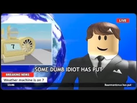 some dumb idiot has put the weather machine on 7