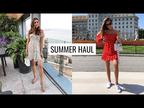 SUMMER TRY-ON HAUL | Annie Jaffrey Video