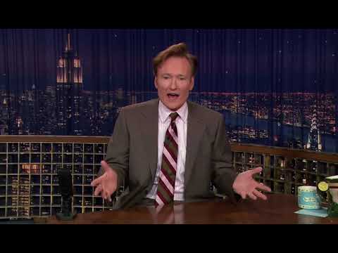 Late Night with Conan O’Brien Quackers the duck