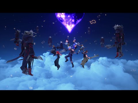 KH3 Re:Mind Guardians of Light vs Replica Xehanorts (no damaged red attacks, crit)
