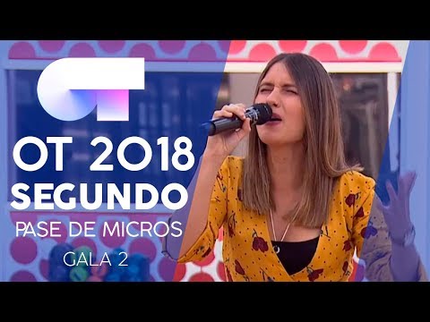 "BENDITAS FERIDAS" - SABELA | Segundo pase de micros Gala 2 | OT 2018