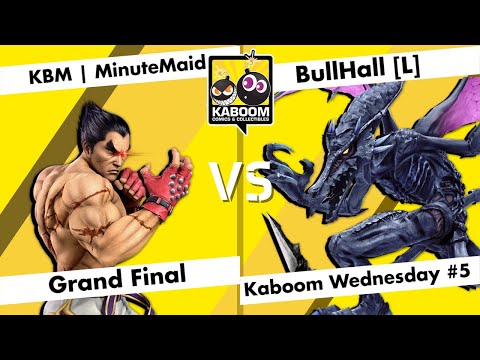 KBM | MinuteMaid (Kazuya) vs BullHall [L] (Ridley, Bowser) - Grand Final - Kaboom Wednesday #5