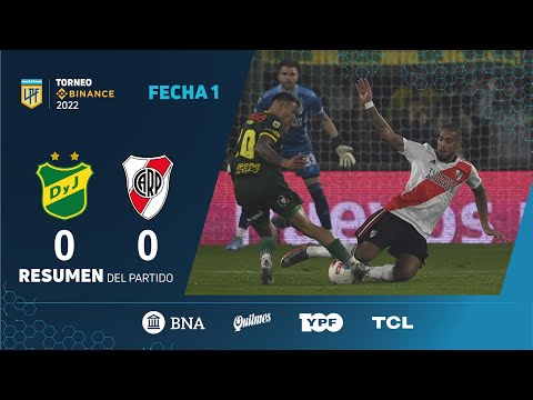 #TorneoBinance | Fecha 1 | resumen de Defensa y Justicia - River