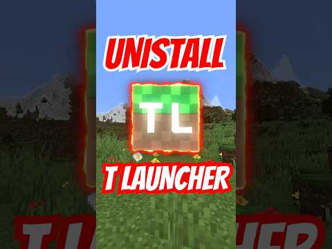 ⚠️UNINSTALL Minecraft TLAUNCHER⚠️ right NOW!!!!