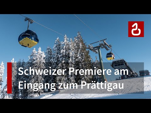 Kabinenbahn Grüsch - Cavadura - Danusa | Die erste 8er der Schweiz | Kult-Seilbahn von Leitner