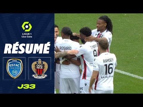 ESTAC TROYES - OGC NICE (0 - 1) - Résumé - (ESTAC - OGCN) / 2022-2023