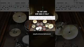 Download lagu The Kid LAROI - HOW DOES IT FEEL? #drums #drumcover #drumscore #drumtutorial mp3