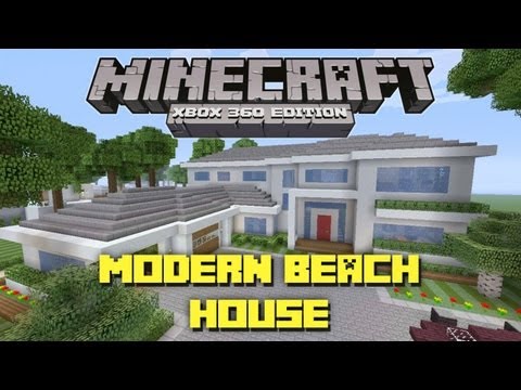 EPIC Modern Beach House in Minecraft!
