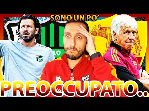 😰 SASSUOLO-ROMA: I'M A LITTLE WORRIED...