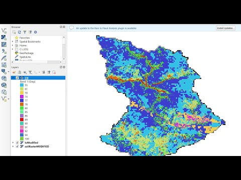 Water#9: How to Calculate Curve Number (CN) using QGIS