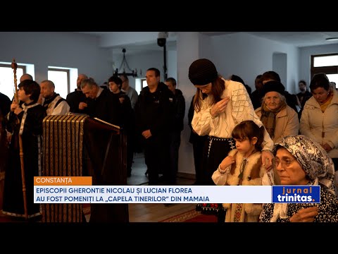 Episcopii Gherontie Nicolau și Lucian Florea au fost pomeniți la Capela tinerilor din Mamaia