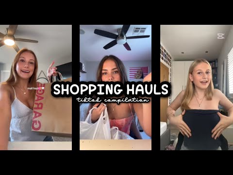 SUMMER SHOPPING HAULS TIKTOK COMPILATION || #hauls #shopping #summer