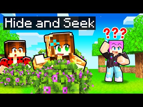 Playing Hide and Seek with INVISIBLE CHEATS in Minecraft