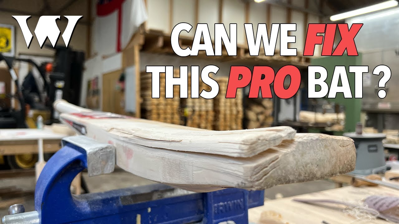 Can we FIX this PRO Cricket Bat? - World Class Willow