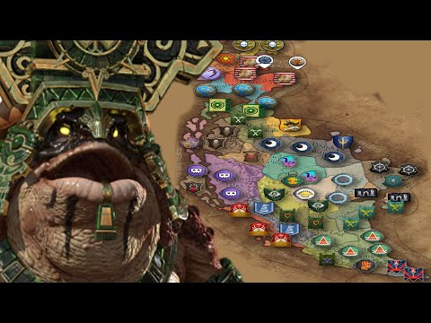 There are More Non Lizardmen Factions than Lizardmen Factions in Lustria Now