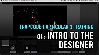 Trapcode Particular 3 Training | 01: Intro to the Designer