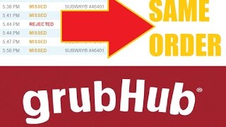 GrubHub - Rejecting An Offer; 7 times!!!?