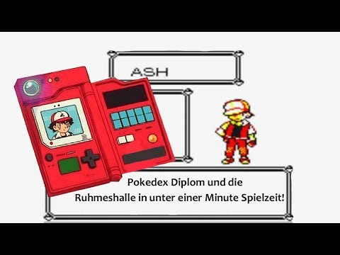 Pokemon Glitch - voller Pokedex und Ruhmeshalle in unter 1 Minute - Pokemon Gelb Glitch Teil 1