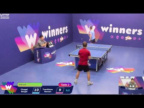 WINners CUP table 2  19.10 Chugai Sergei - Tveritinov Roman  19:45
