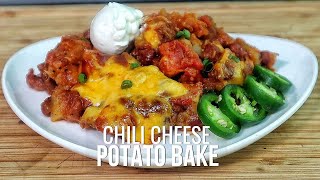 The Best Chili Cheesy Potato Bake You’ll Ever Try!