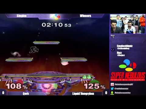 Super Nebulous 4 - Qerb (Mr. GnW) vs Liquid`Hungrybox (Jigglypuff)