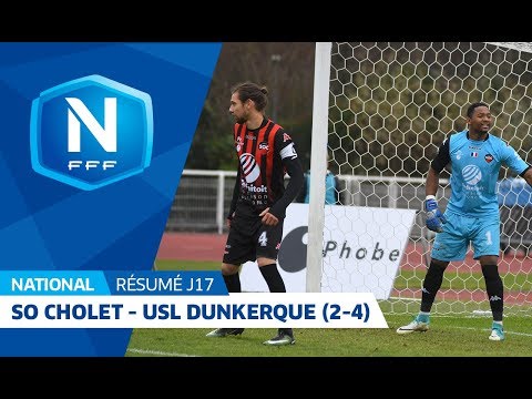 J17 : SO Cholet - USL Dunkerque (2-4), le résumé