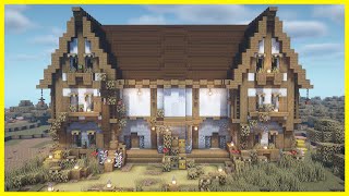 ⚒️ Minecraft: Town Hall Tutorial #01 (Medieval Town)