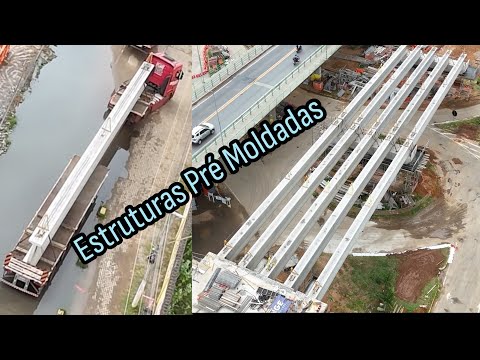 Construção da nova ponte são Raimundo Atualização 