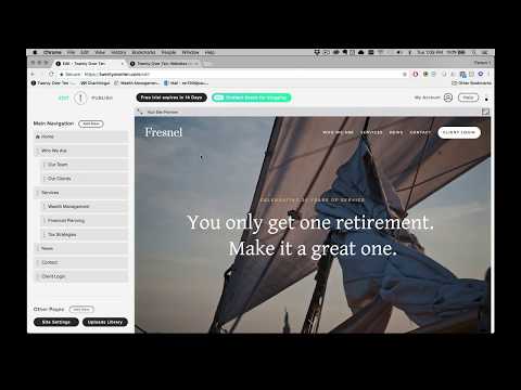 Creating An Advising Page