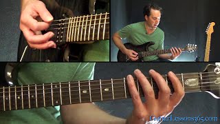 Raining Blood Guitar Lesson Pt.2 - Slayer - Chords/Rhythms