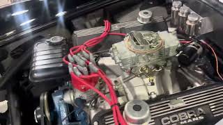 2015 Factory Five Racing Mk4 Roadster Aluminum Body Cobra 427 S/C Replica Cold Start Video
