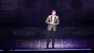 Michael Buble - A Song For You HD [without microphone] Mannheim, 14 January 2014