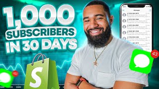 The Only Shopify SMS Marketing Tutorial You Will Ever Need!