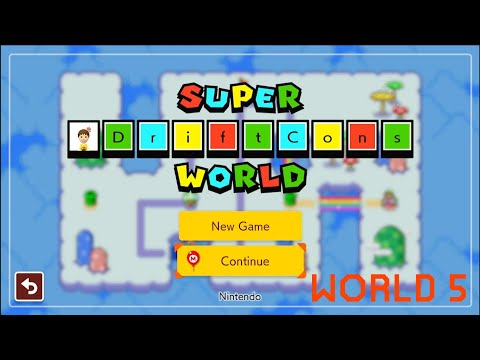 Playing Through My Super World in Super Mario Maker 2 - World 5 (No Commentary)