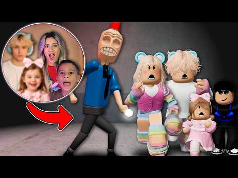 MEU IRMÃO E MINHA FILHA FUGIRAM DO POLICIAL SIRENE pela PRIMEIRA VEZ no ROBLOX