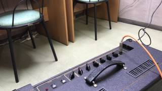 Video thumbnail for VOX AC15CC1X Celestion AlniCo Blue TEST with Rickenbacker 360/12V64 by イタバシケ ITABASHIKE 板橋家