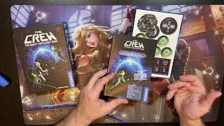 The Crew: The Quest for Planet Nine Board Game Unboxing 4k
