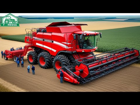 6 Der Leistungsstärksten Mähdrescher der heutigen Zeit