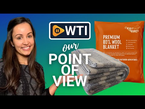 Woolly Mammoth Thick Wool Blankets - WTI product video review