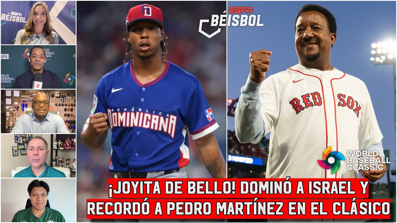 BRAYAN BELLO SE LUCIÓ vs ISRAEL y recordó a PEDRO MARTÍNEZ en el CLÁSICO MUNDIAL | ESPN Beisbol